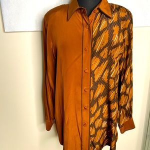 1980’s Vintage Silk Shirt